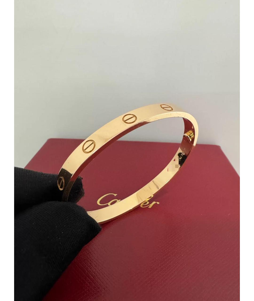 CARTIER Золотой браслет из розового золота, фото 2