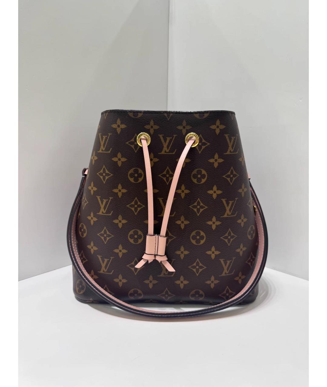 LOUIS VUITTON Коричневая сумка через плечо, фото 5