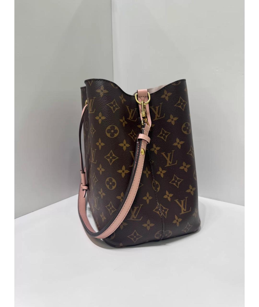 LOUIS VUITTON Коричневая сумка через плечо, фото 3