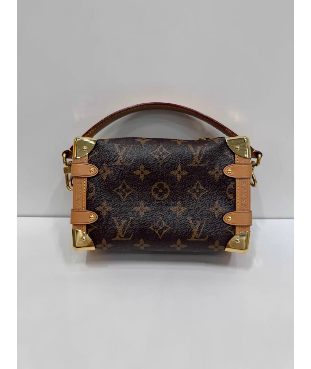 LOUIS VUITTON Коричневая сумка с короткими ручками, фото 5