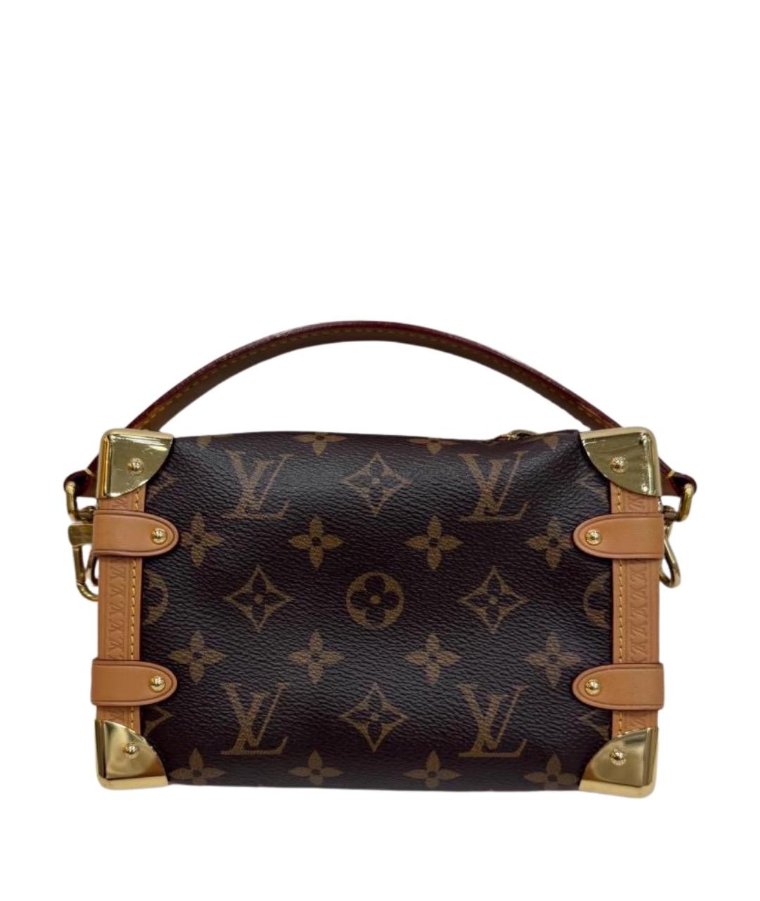 LOUIS VUITTON Коричневая сумка с короткими ручками, фото 1
