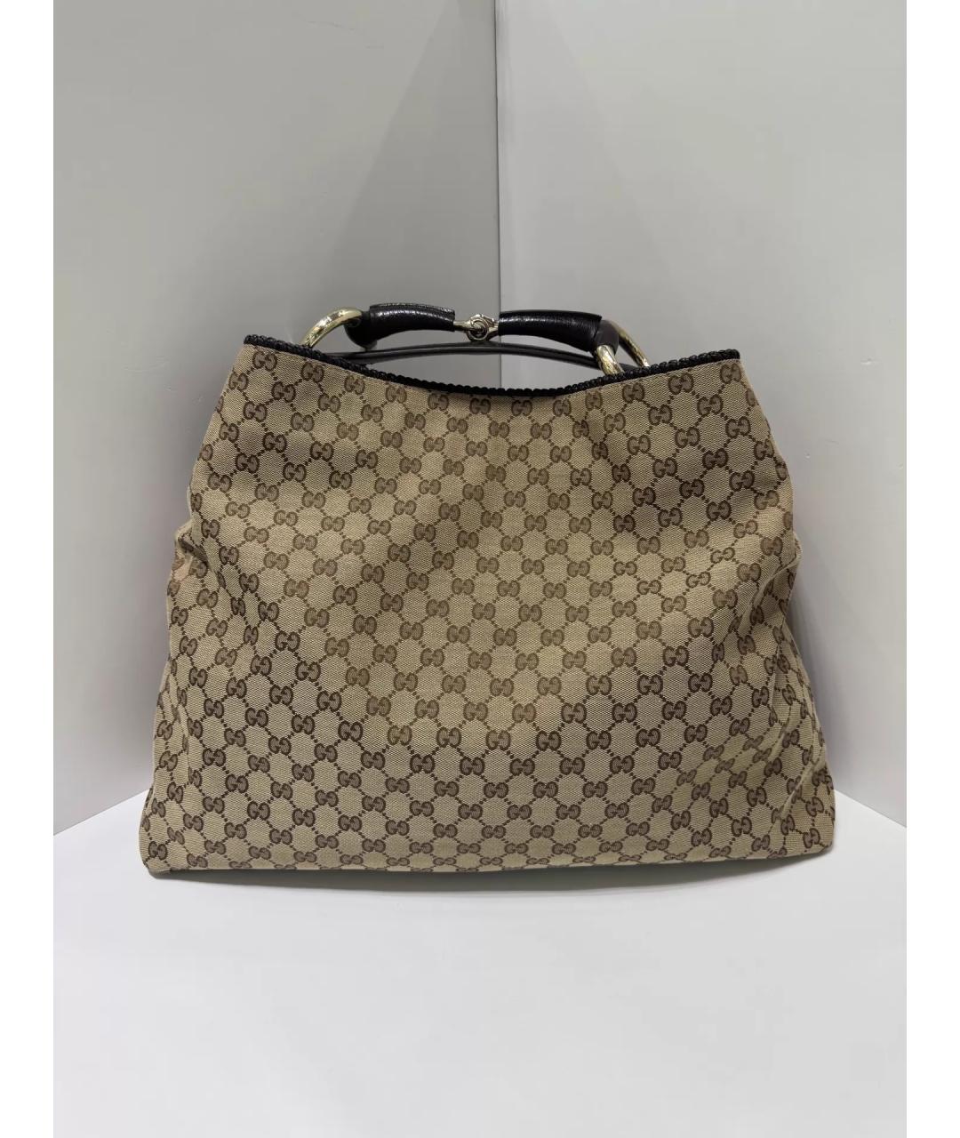 GUCCI Бежевая сумка тоут, фото 2