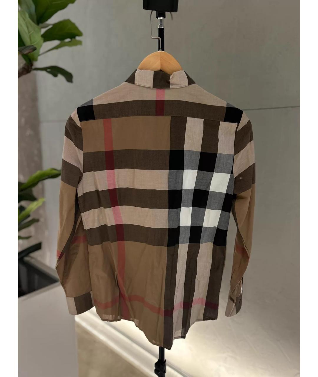 BURBERRY Мульти хлопковая рубашка, фото 2