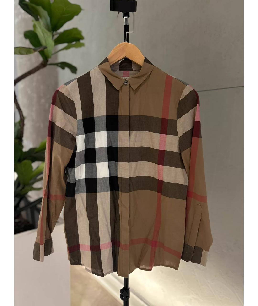 BURBERRY Мульти хлопковая рубашка, фото 6