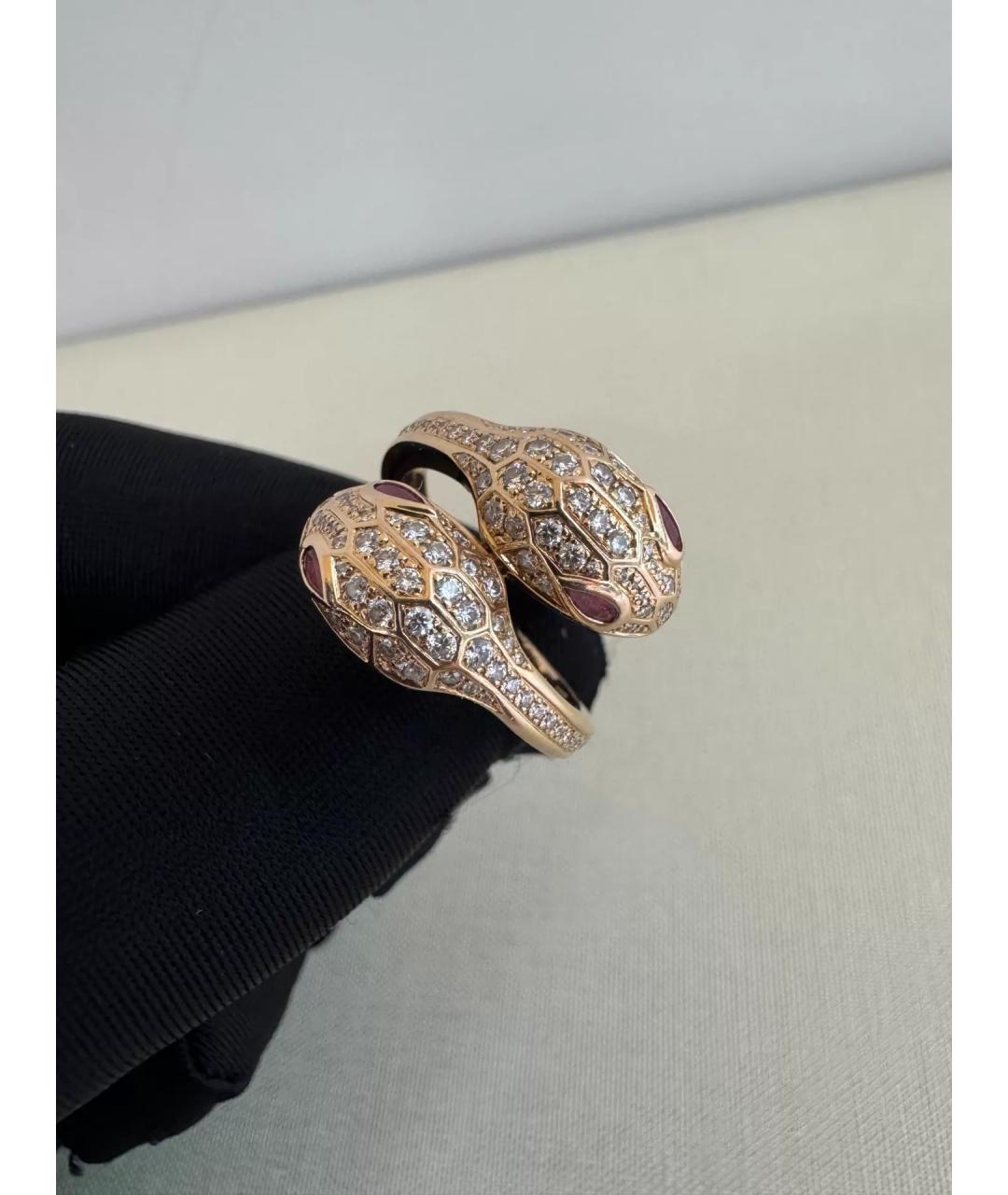 BVLGARI Золотое кольцо из розового золота, фото 5