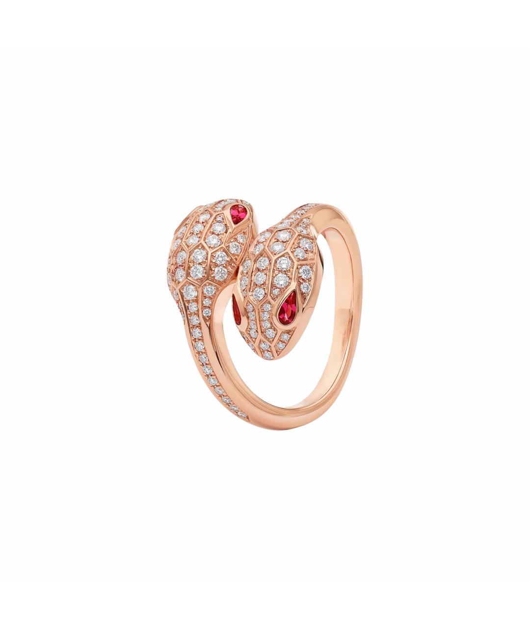 BVLGARI Золотое кольцо из розового золота, фото 1