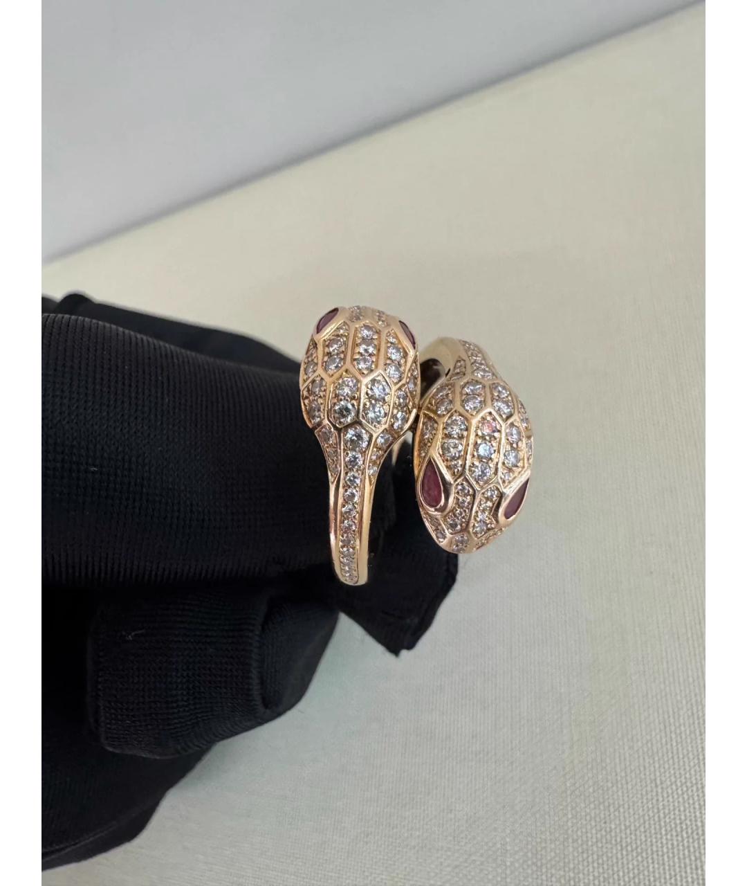 BVLGARI Золотое кольцо из розового золота, фото 2