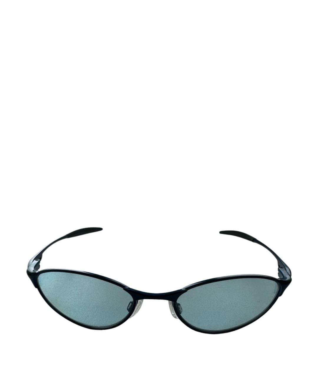OAKLEY Темно-синие металлические солнцезащитные очки, фото 1