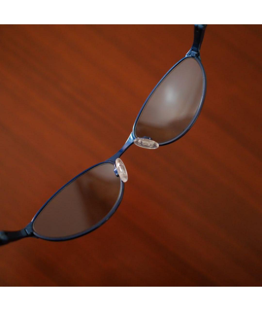OAKLEY Темно-синие металлические солнцезащитные очки, фото 5