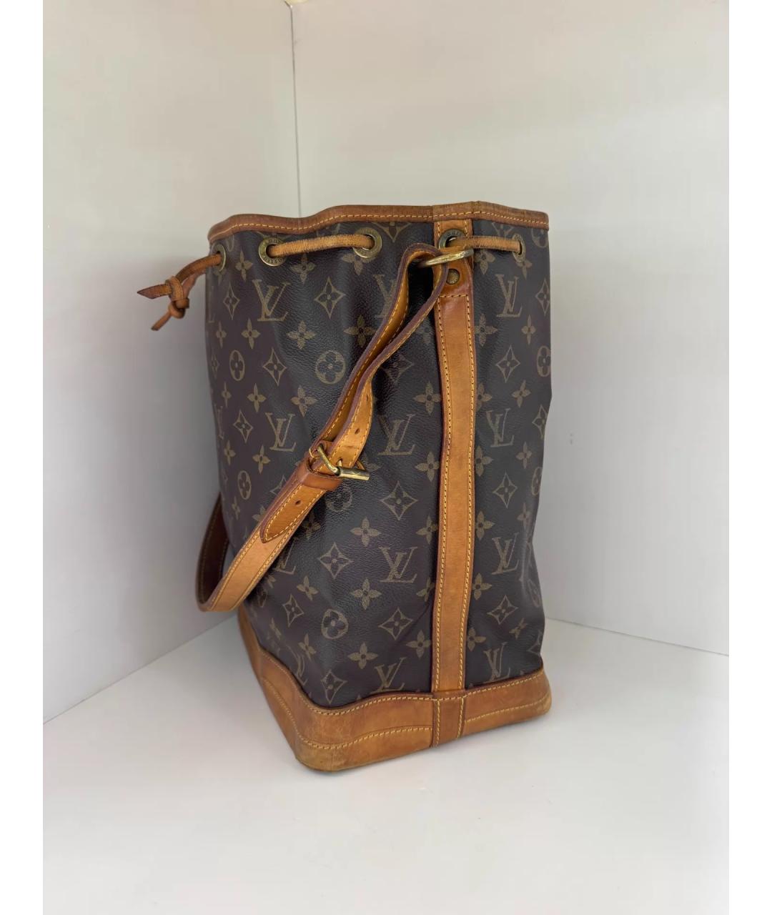 LOUIS VUITTON Коричневая сумка через плечо, фото 3