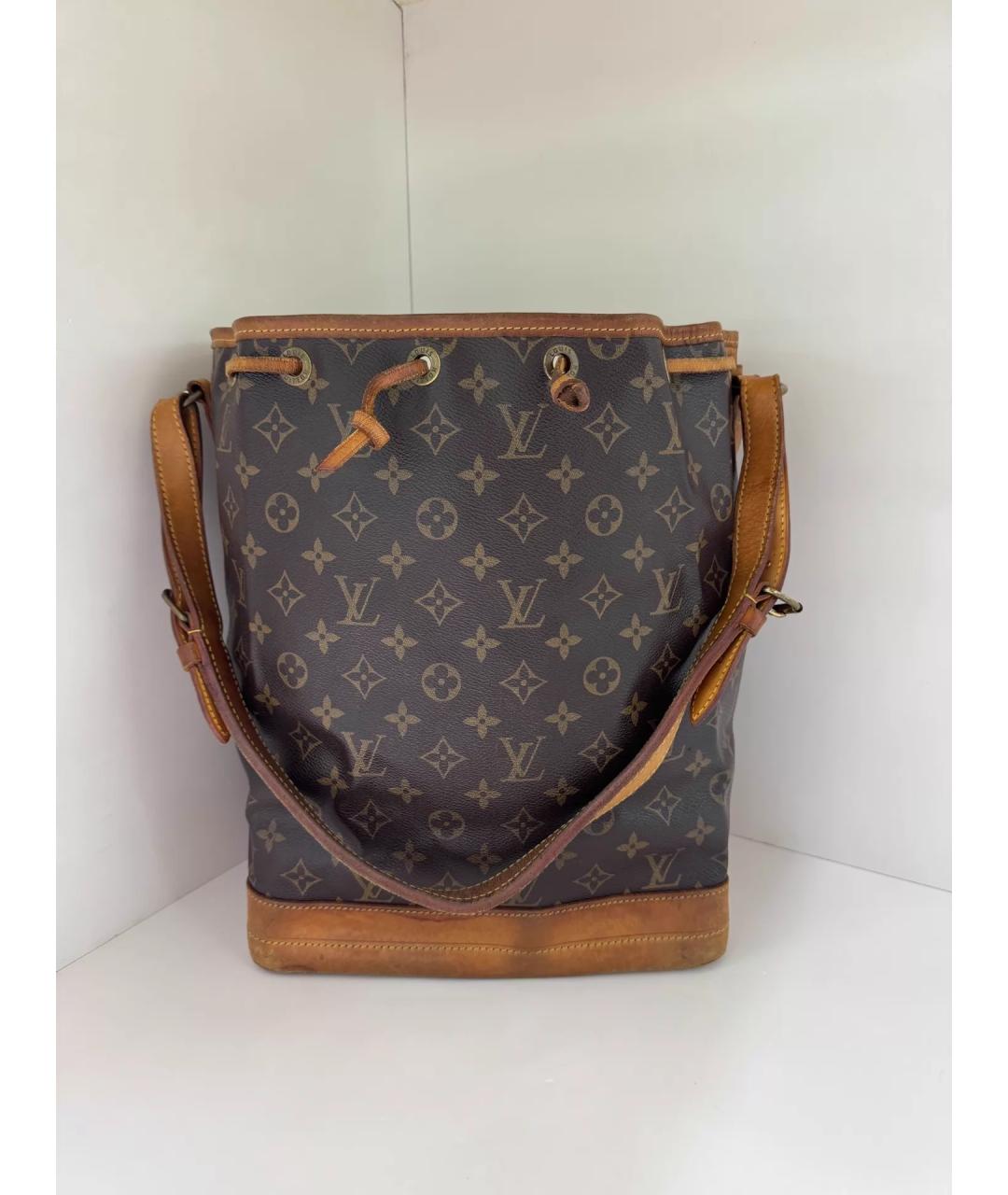 LOUIS VUITTON Коричневая сумка через плечо, фото 5