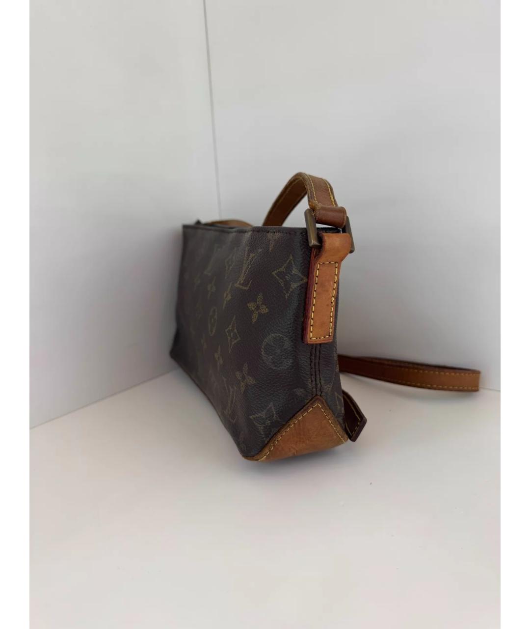 LOUIS VUITTON Коричневая сумка через плечо, фото 3