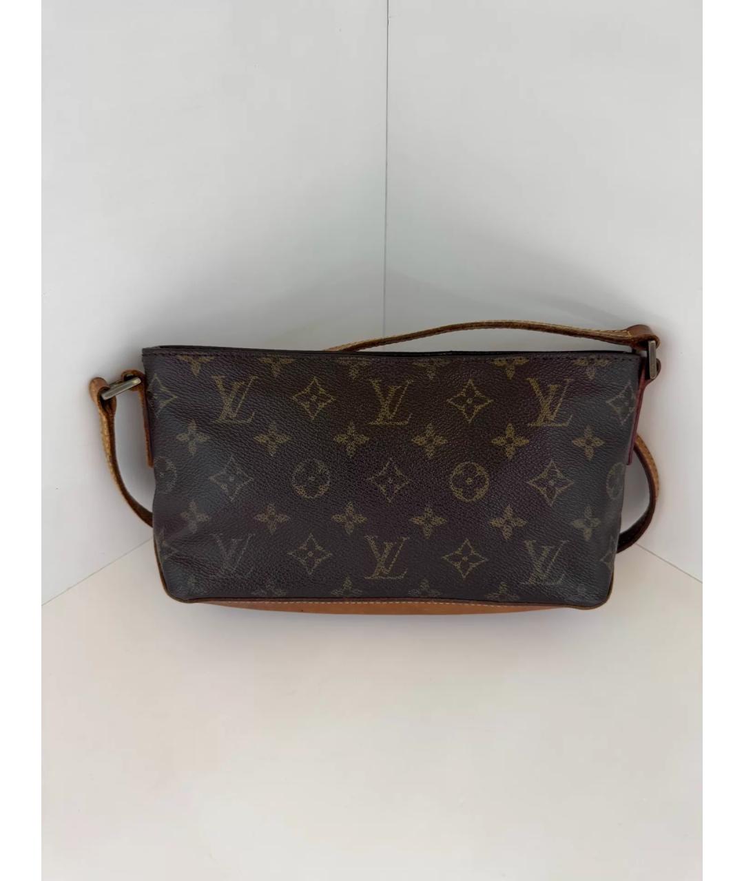 LOUIS VUITTON Коричневая сумка через плечо, фото 5
