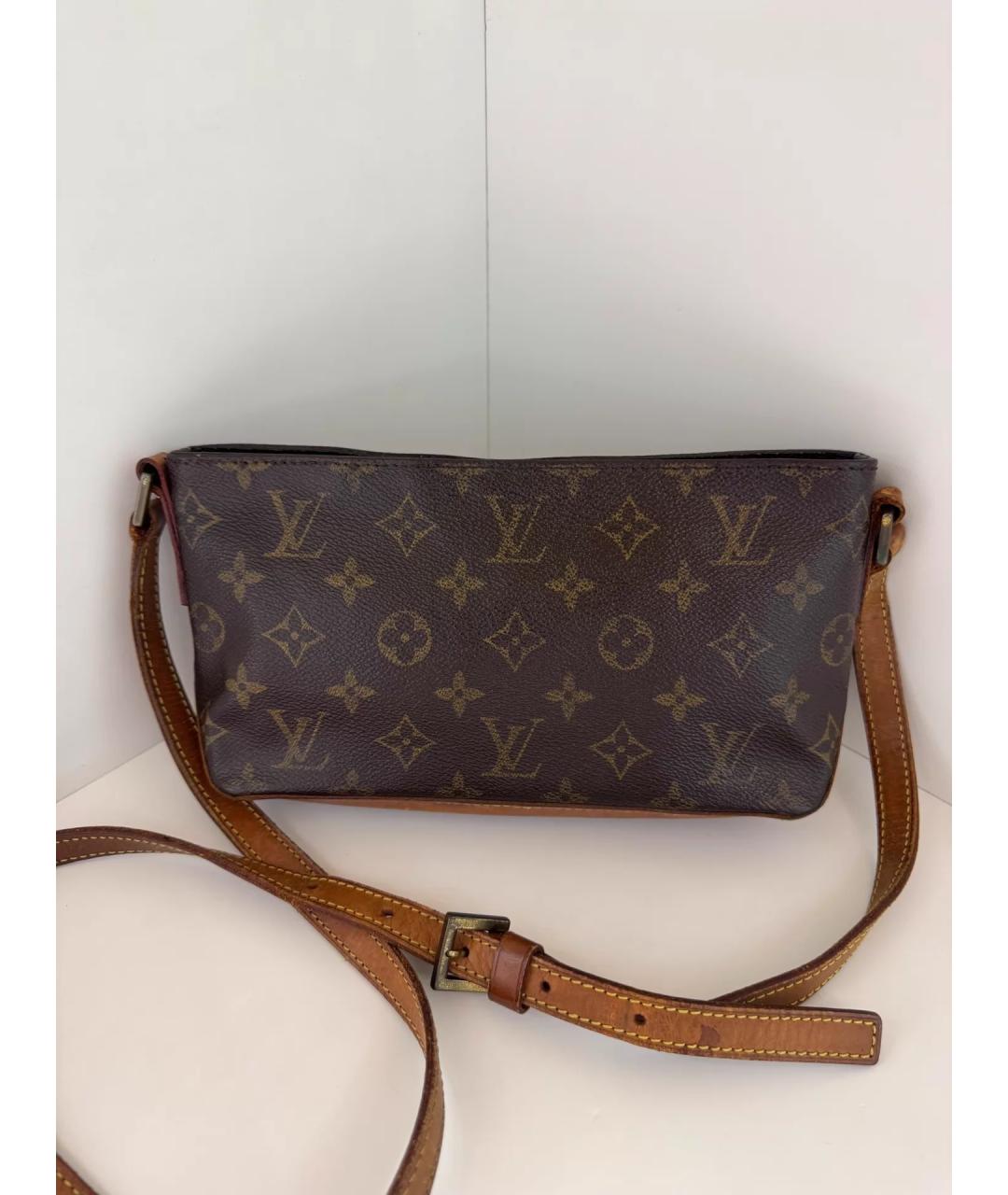 LOUIS VUITTON Коричневая сумка через плечо, фото 2