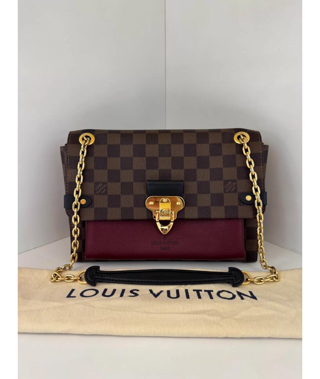 LOUIS VUITTON Коричневая сумка через плечо, фото 5