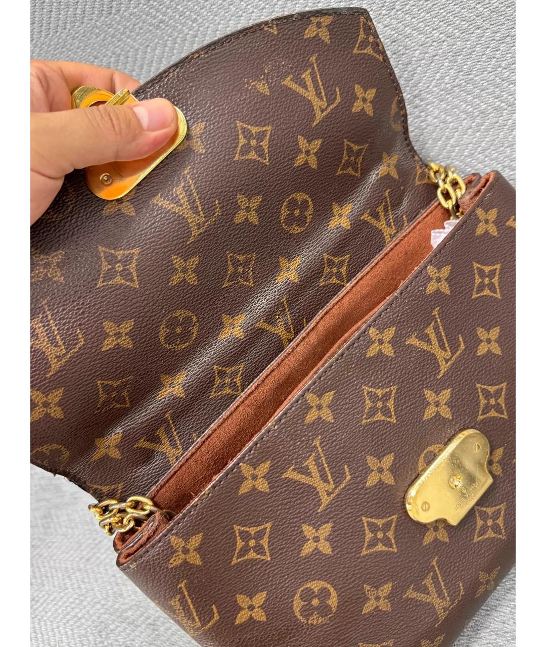 LOUIS VUITTON Коричневая сумка через плечо, фото 7