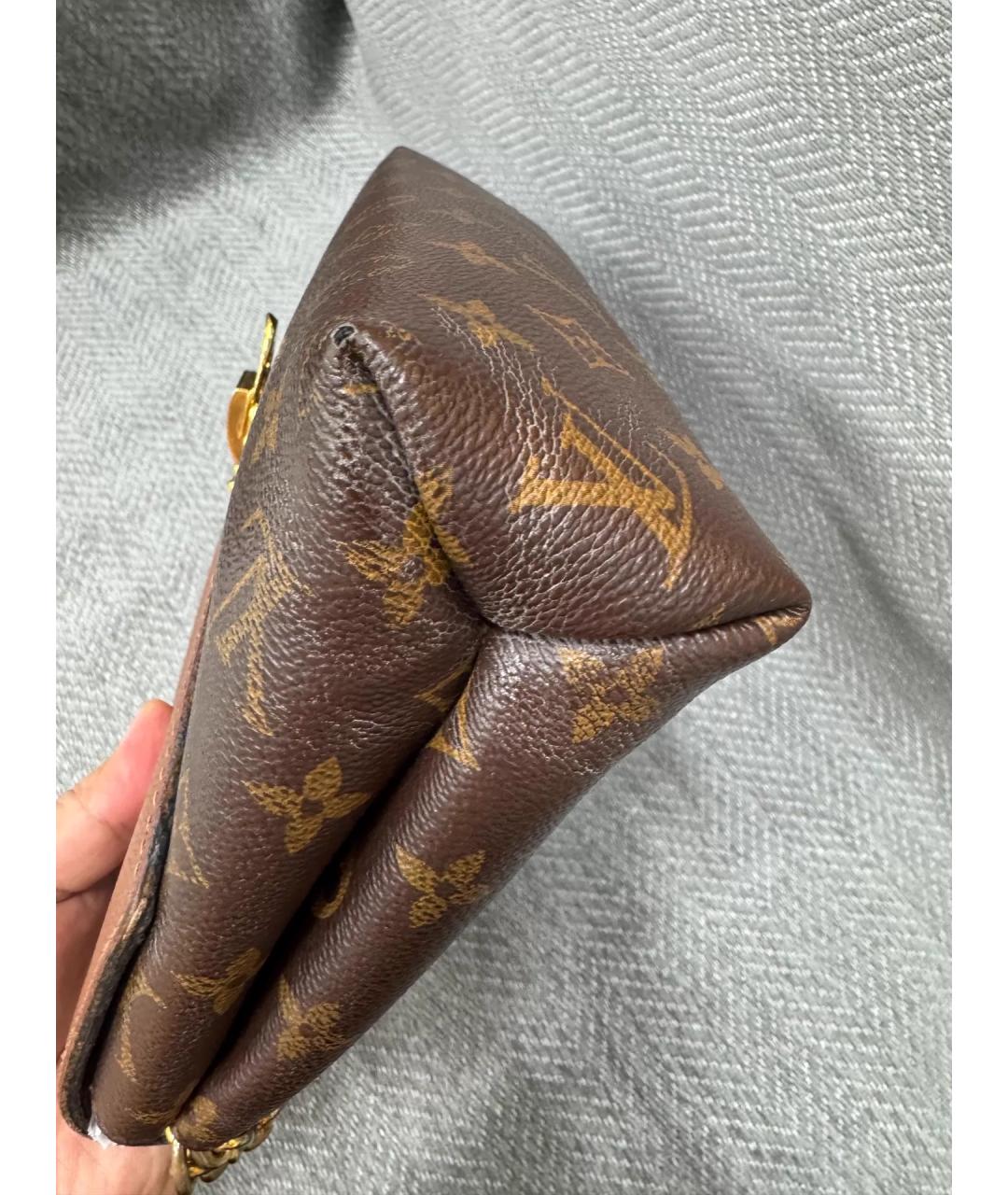 LOUIS VUITTON Коричневая сумка через плечо, фото 6