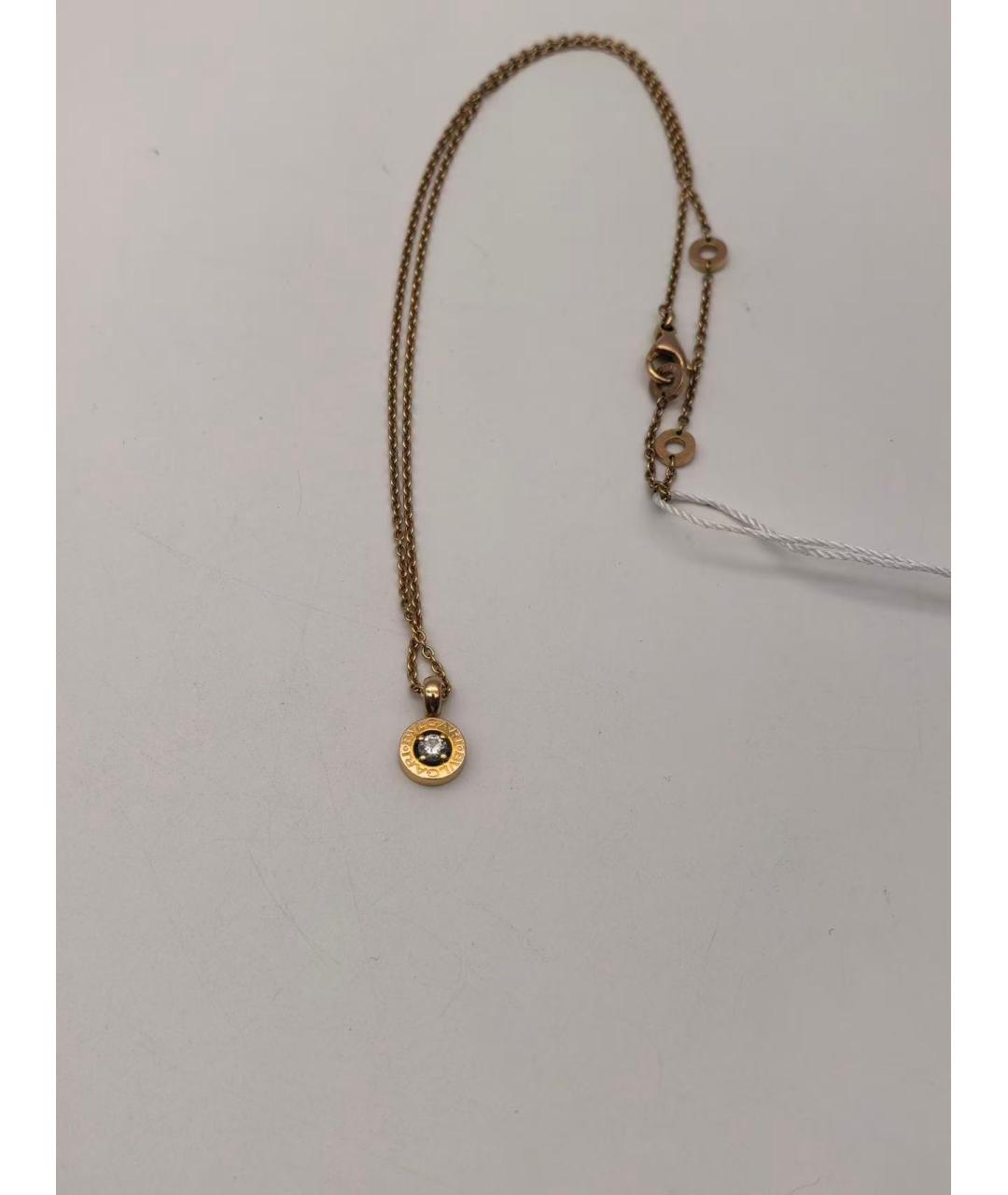 BVLGARI Золотое колье из розового золота, фото 3