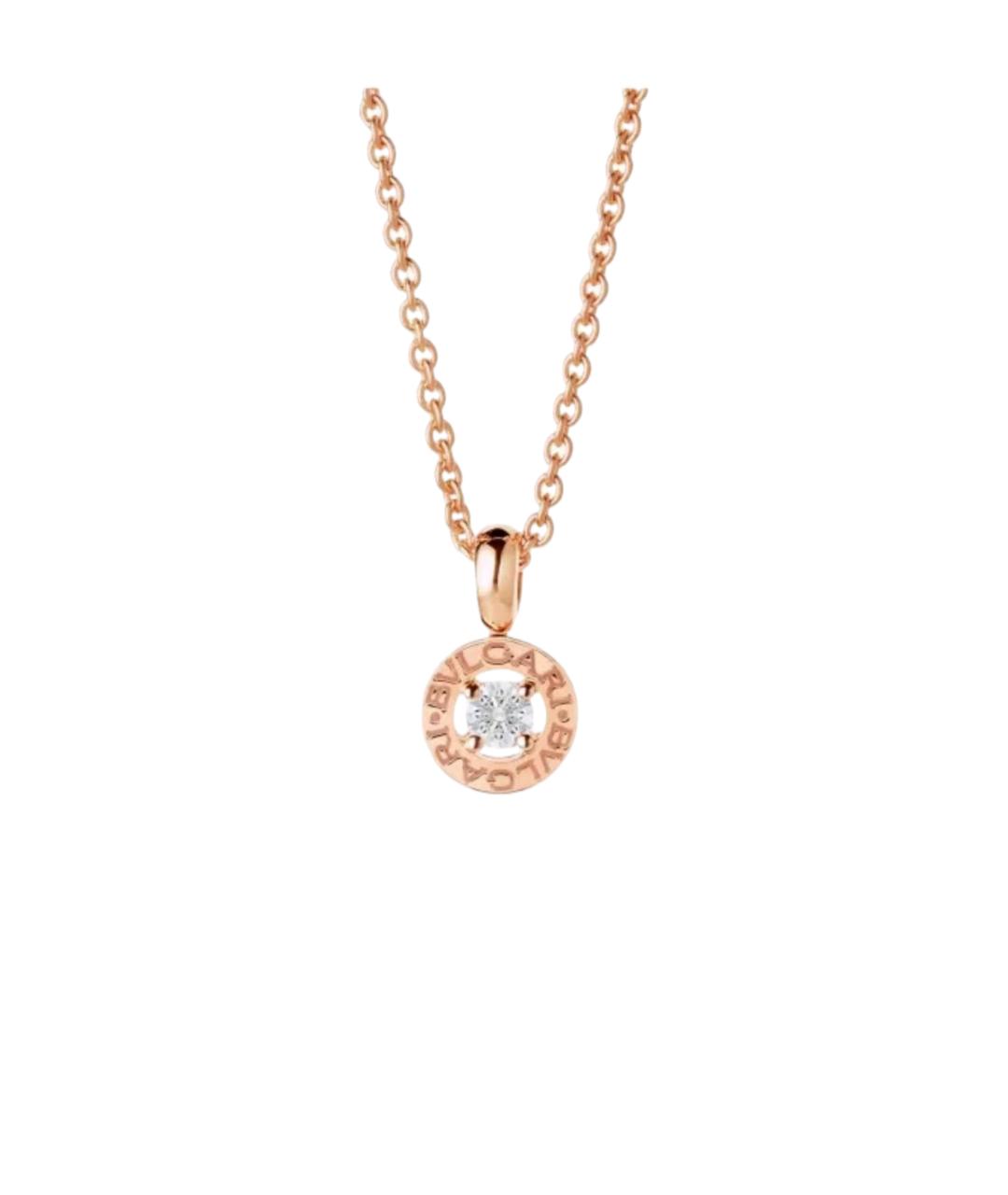 BVLGARI Золотое колье из розового золота, фото 1