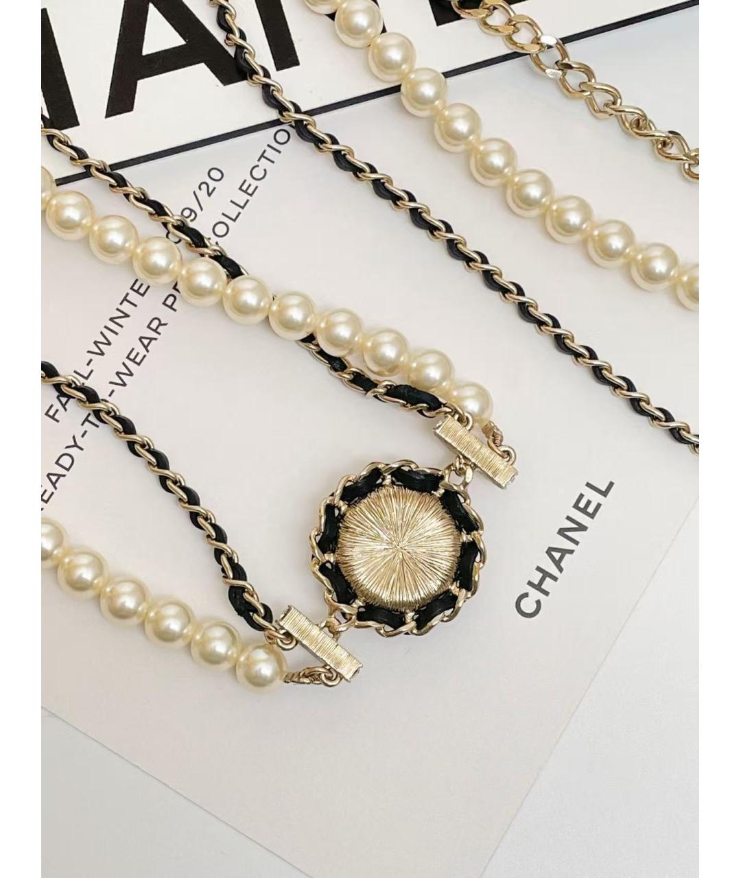 CHANEL Золотое колье, фото 5