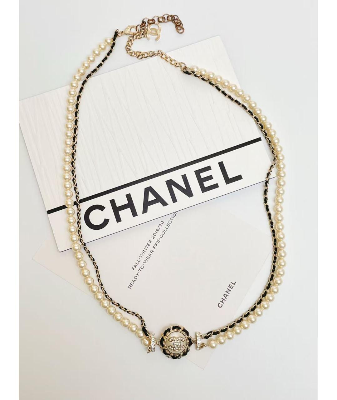 CHANEL Золотое колье, фото 2
