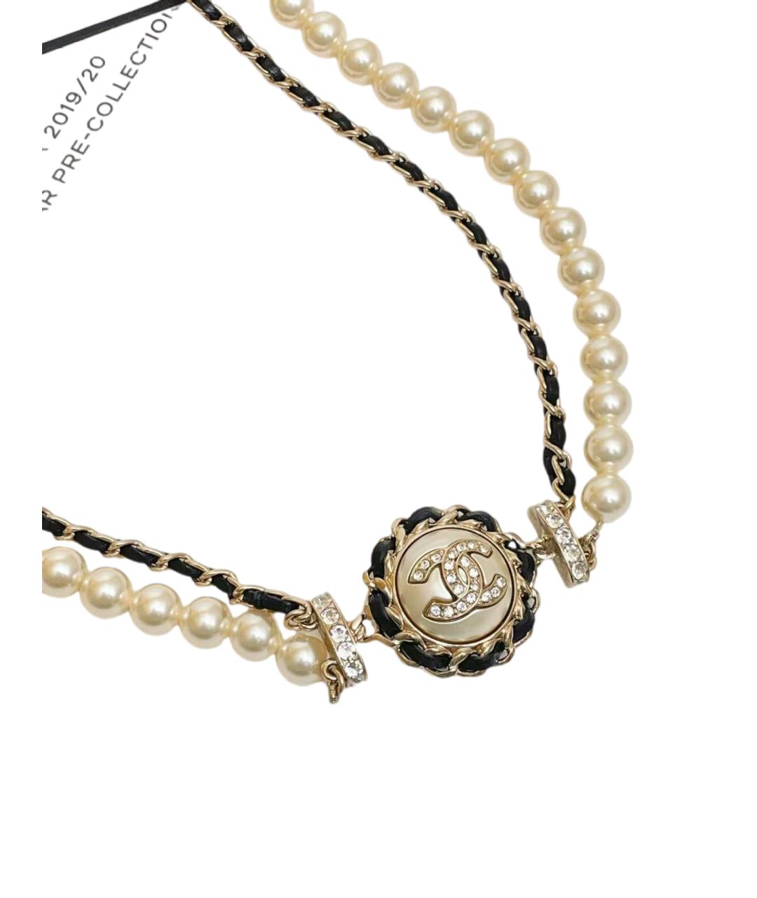 CHANEL Золотое колье, фото 6
