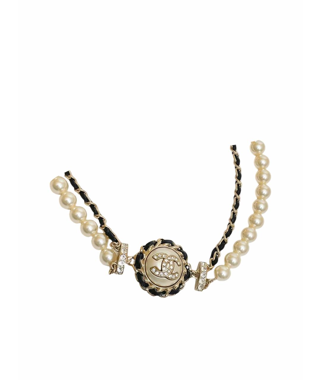 CHANEL Золотое колье, фото 1