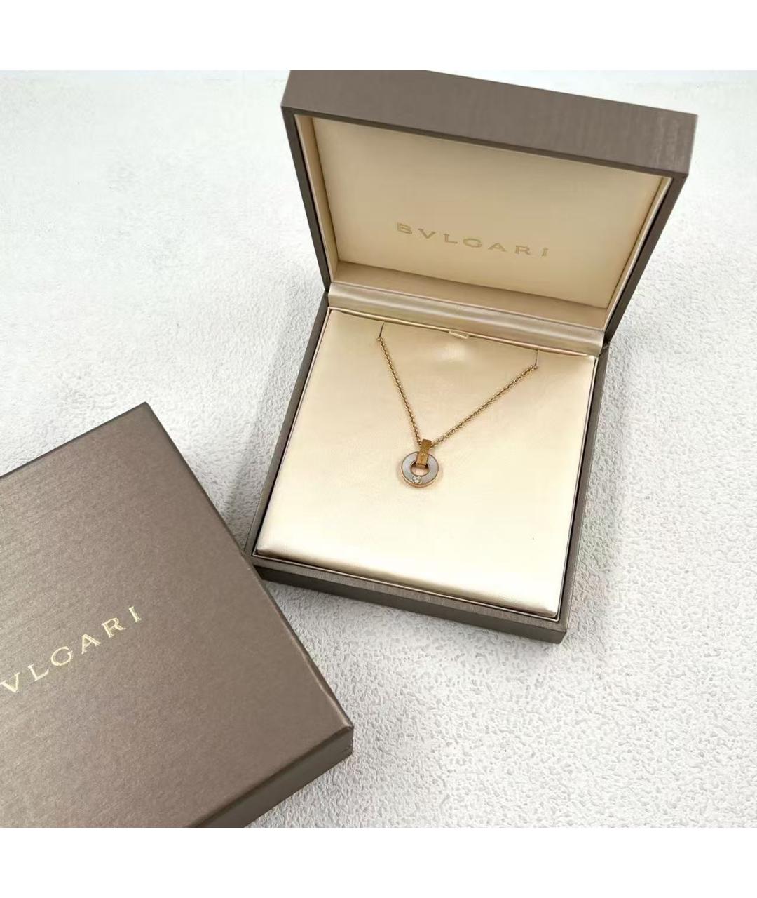 BVLGARI Золотое колье из розового золота, фото 2