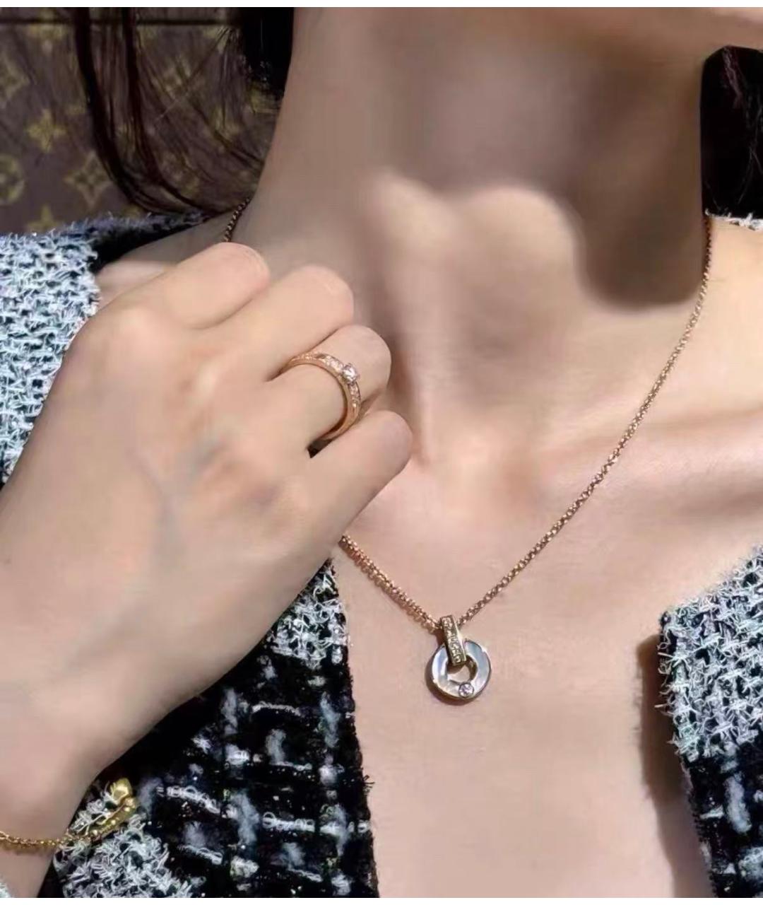 BVLGARI Золотое колье из розового золота, фото 3