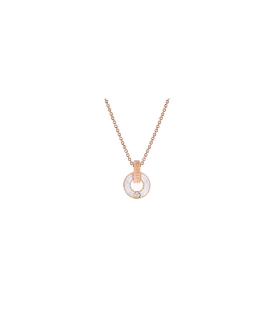 BVLGARI Золотое колье из розового золота, фото 1