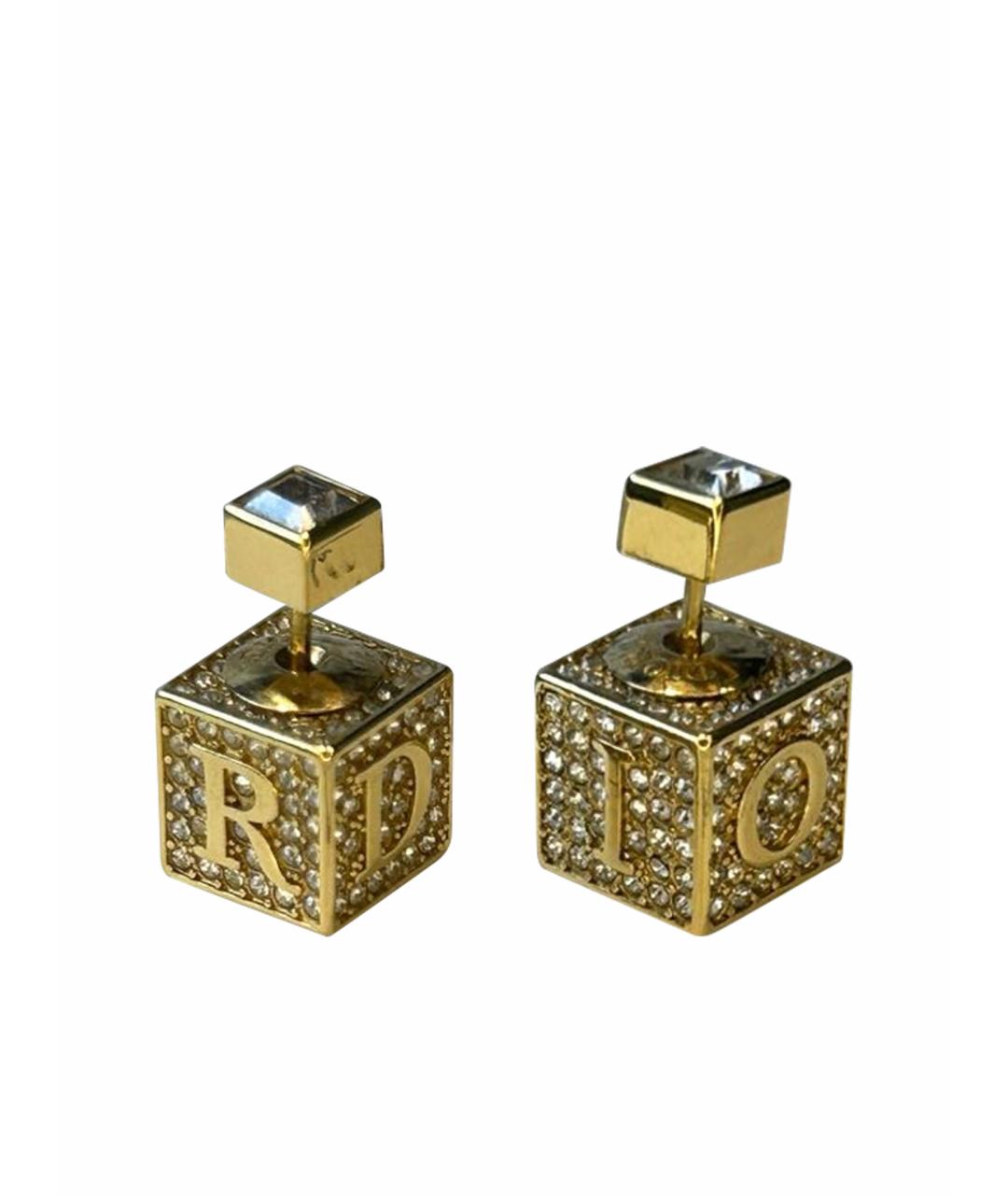 CHRISTIAN DIOR Золотые серьги, фото 1
