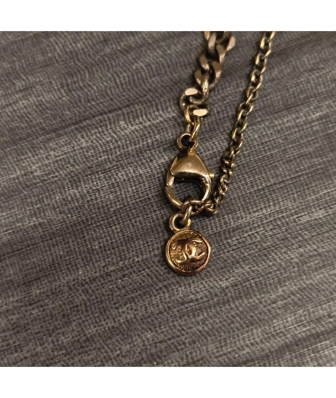 CHANEL Золотое колье, фото 6