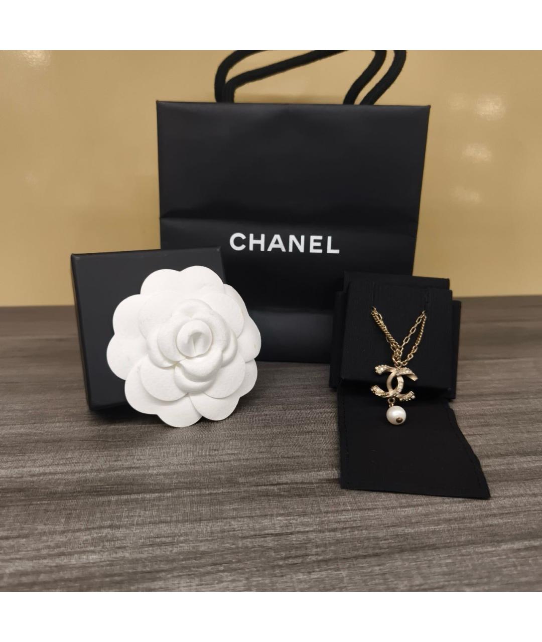 CHANEL Золотое колье, фото 7