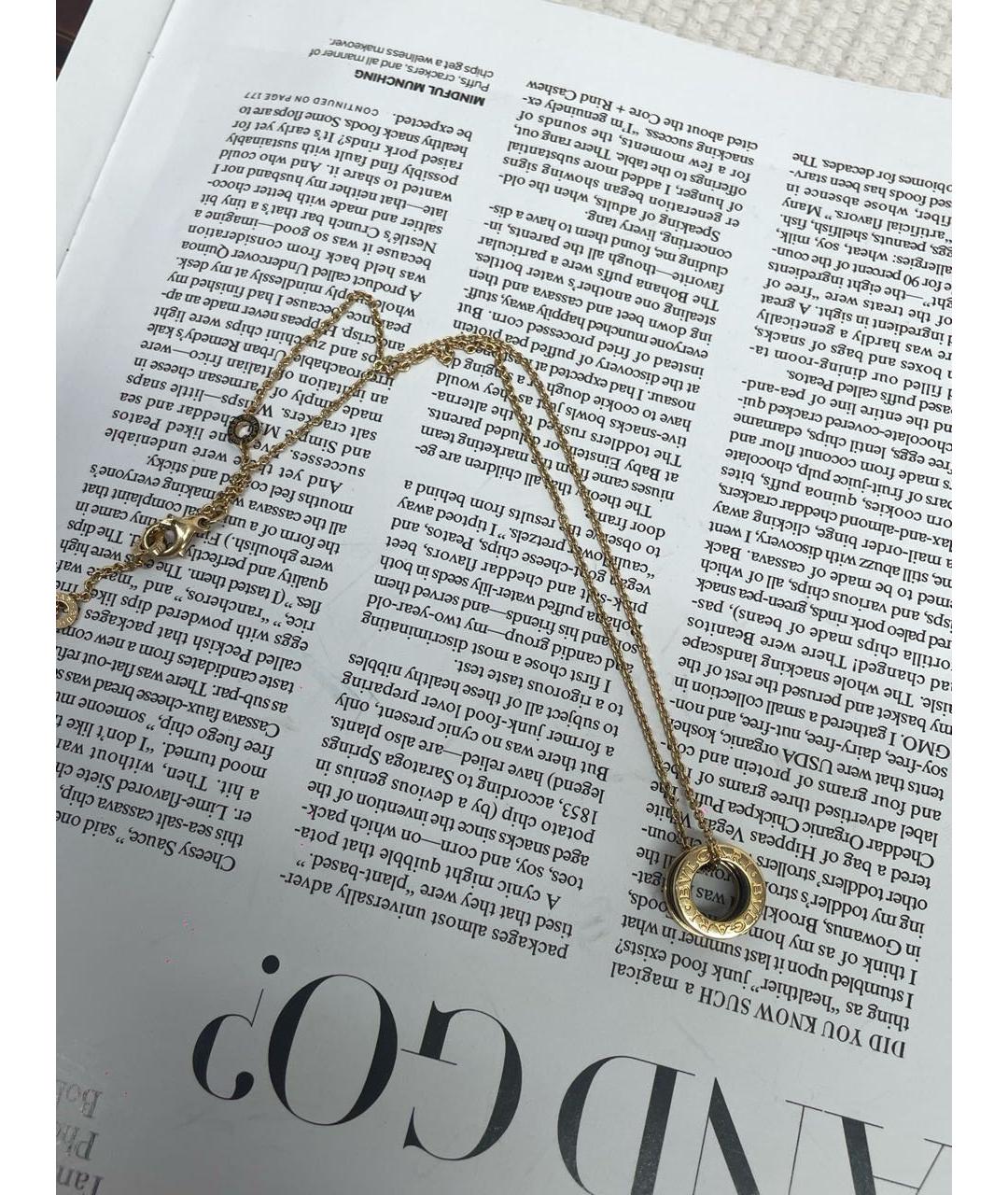 BVLGARI Золотое колье, фото 2