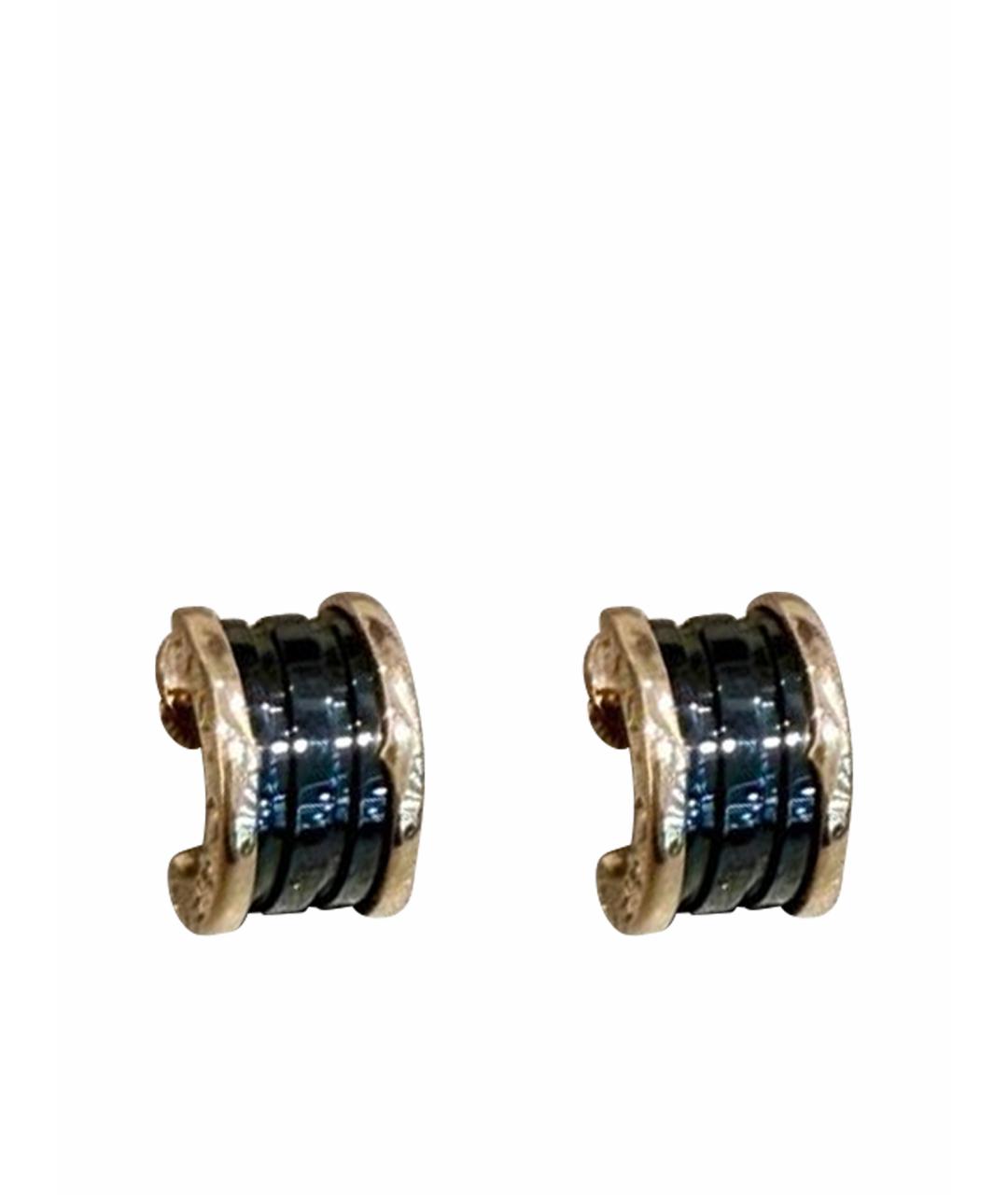 BVLGARI Золотые серьги из розового золота, фото 1