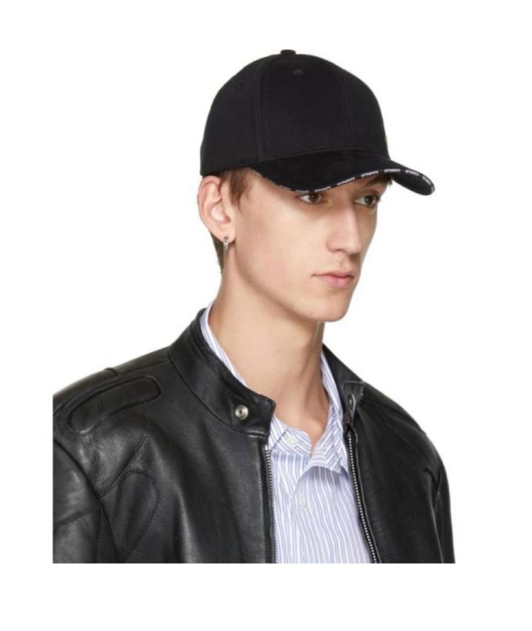 VETEMENTS Черная хлопковая кепка/бейсболка, фото 8