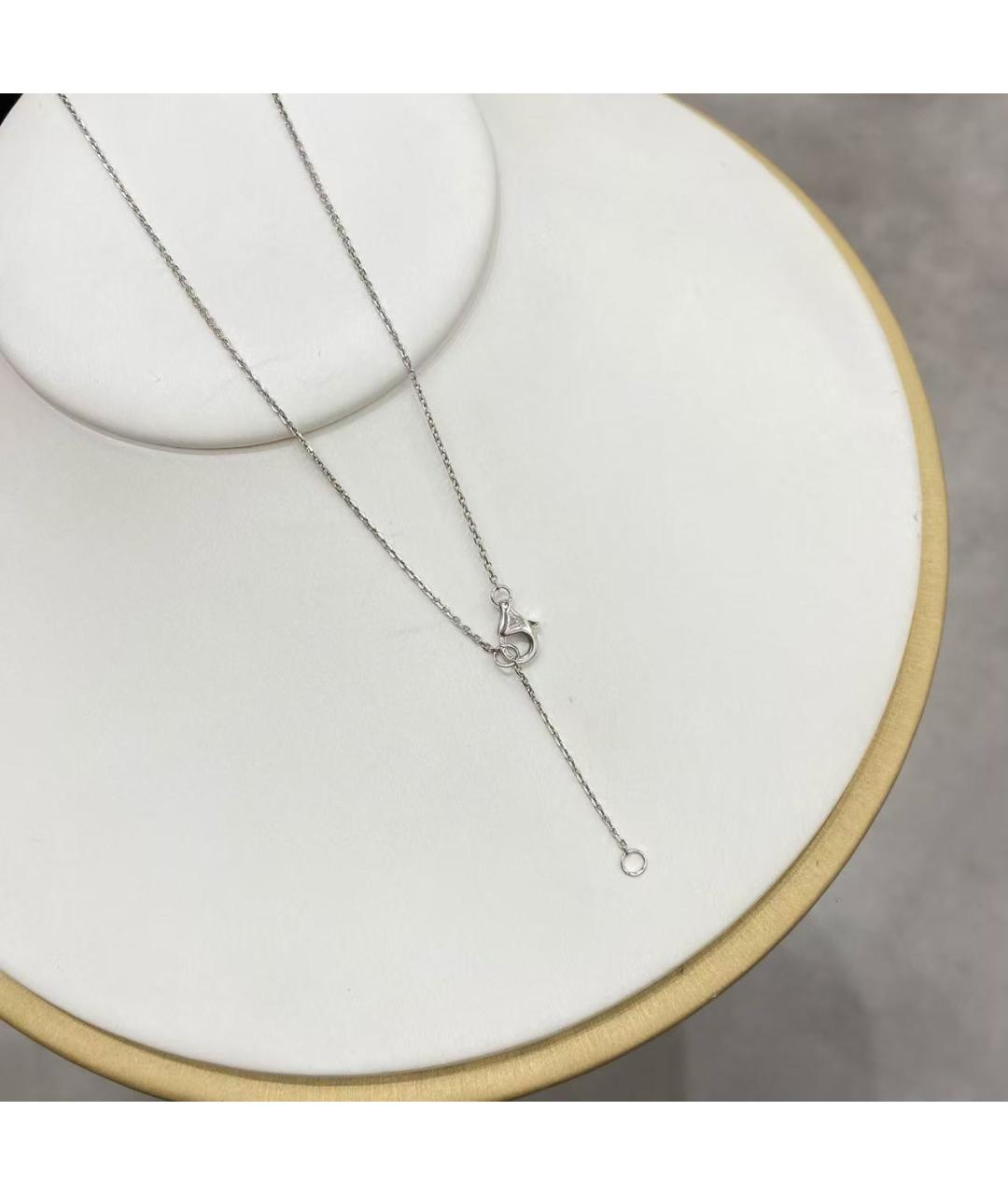 CARTIER Серебряное колье из белого золота, фото 5