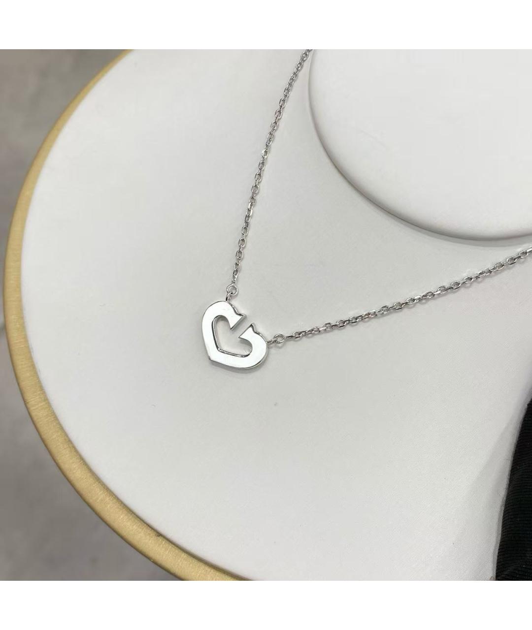 CARTIER Серебряное колье из белого золота, фото 4