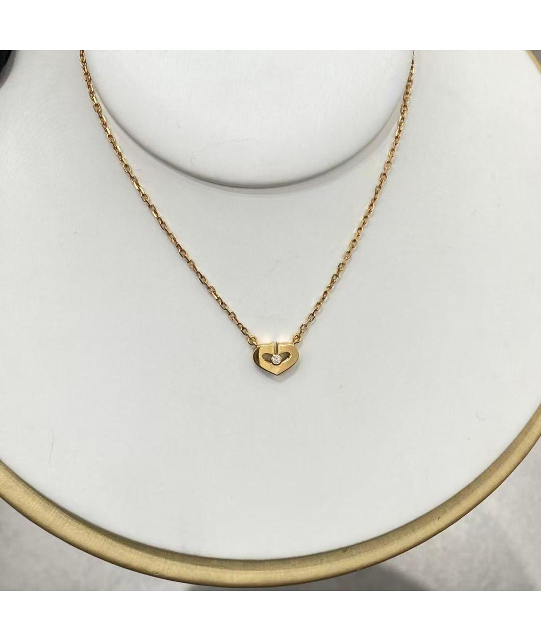 CARTIER Золотое колье, фото 3