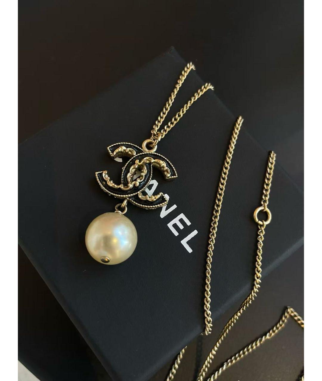 CHANEL Золотое колье, фото 4