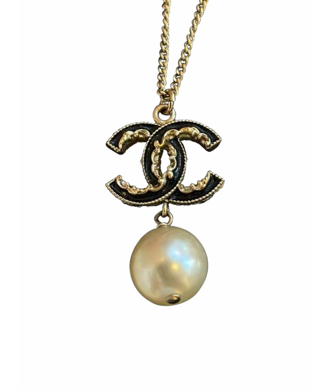 CHANEL Золотое колье, фото 1