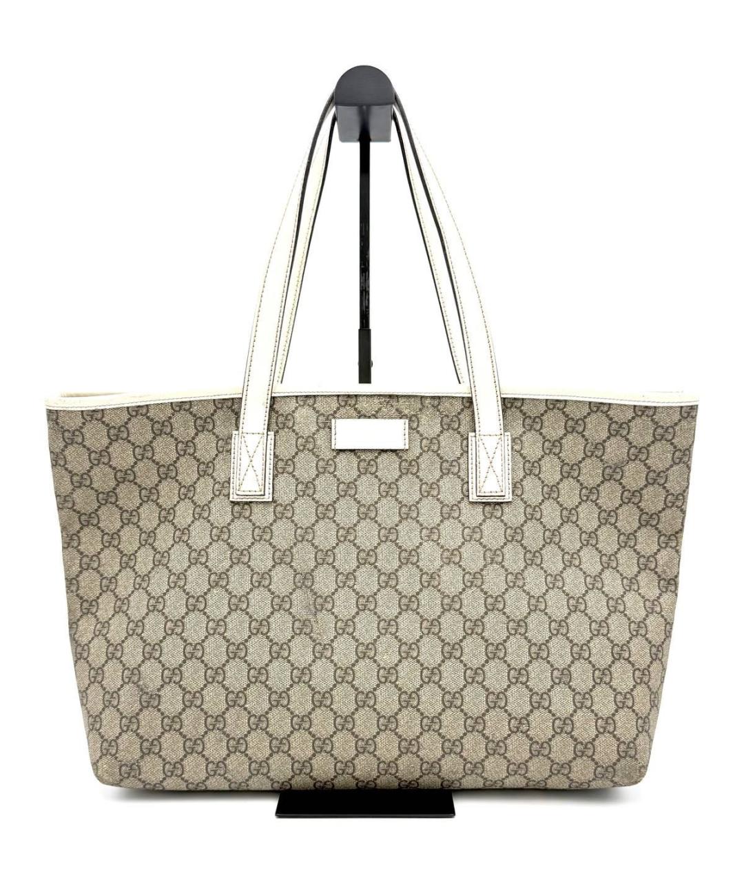 GUCCI Бежевая сумка тоут, фото 5