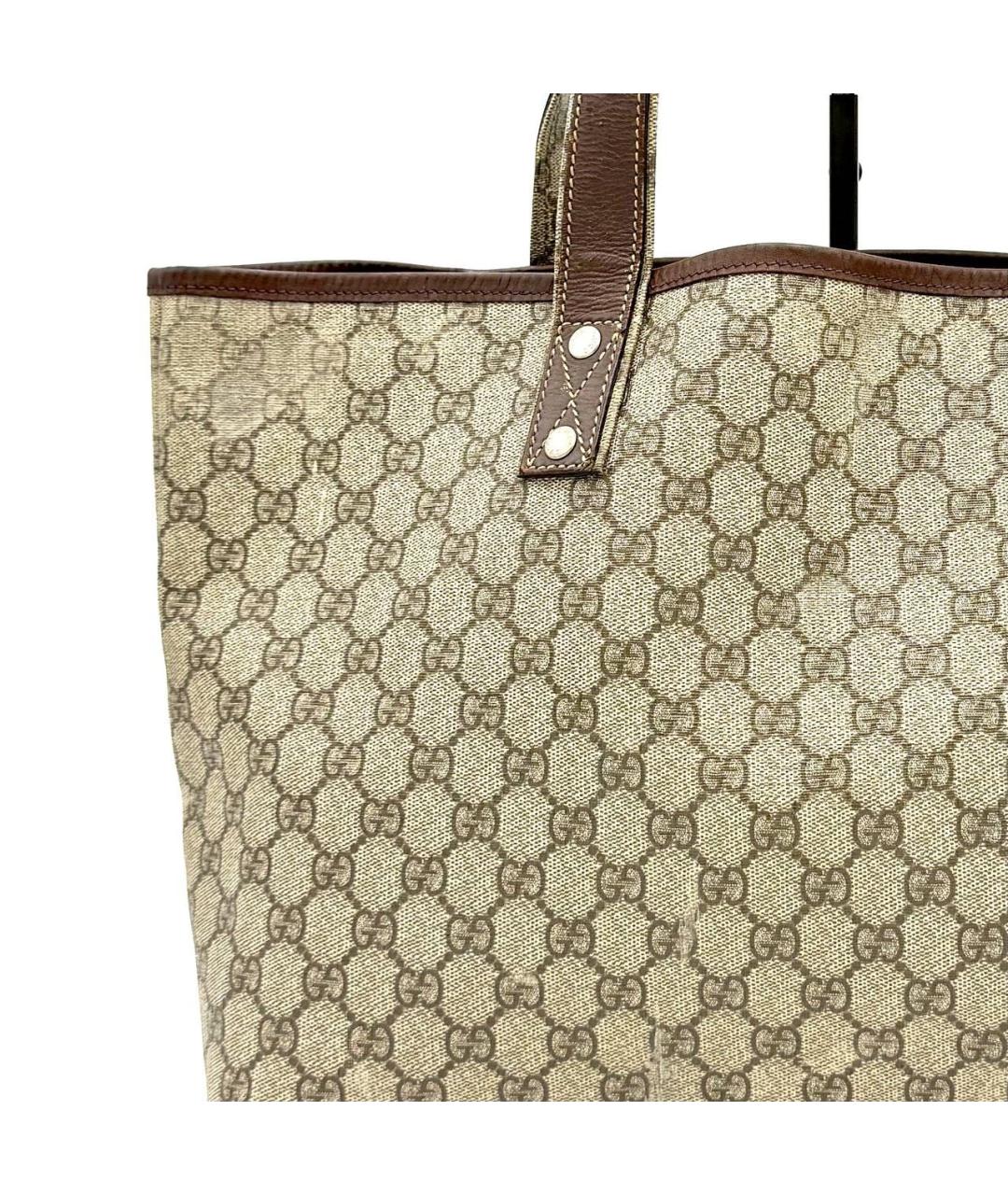 GUCCI Бежевая сумка тоут, фото 3