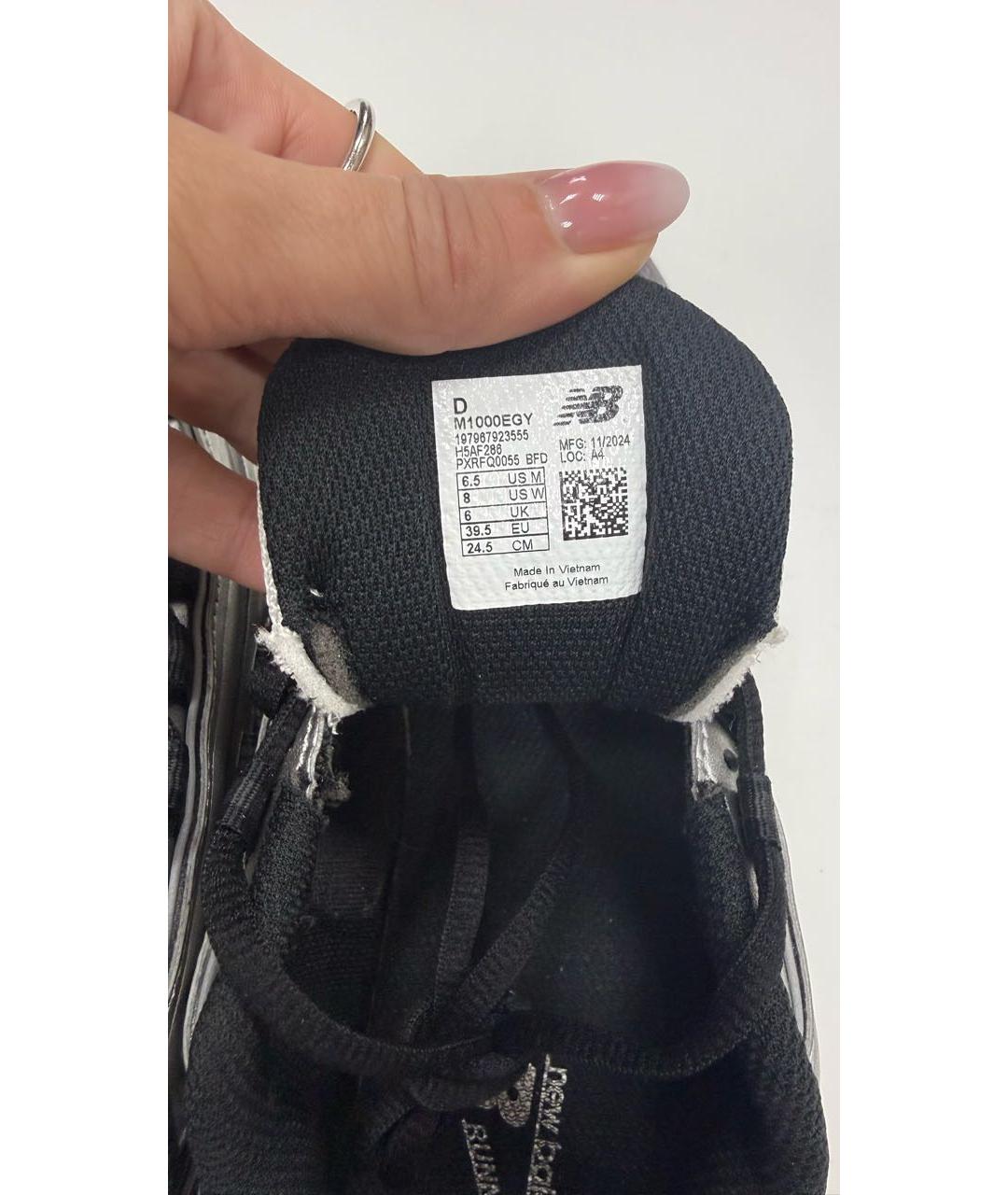 NEW BALANCE Черные кроссовки, фото 5
