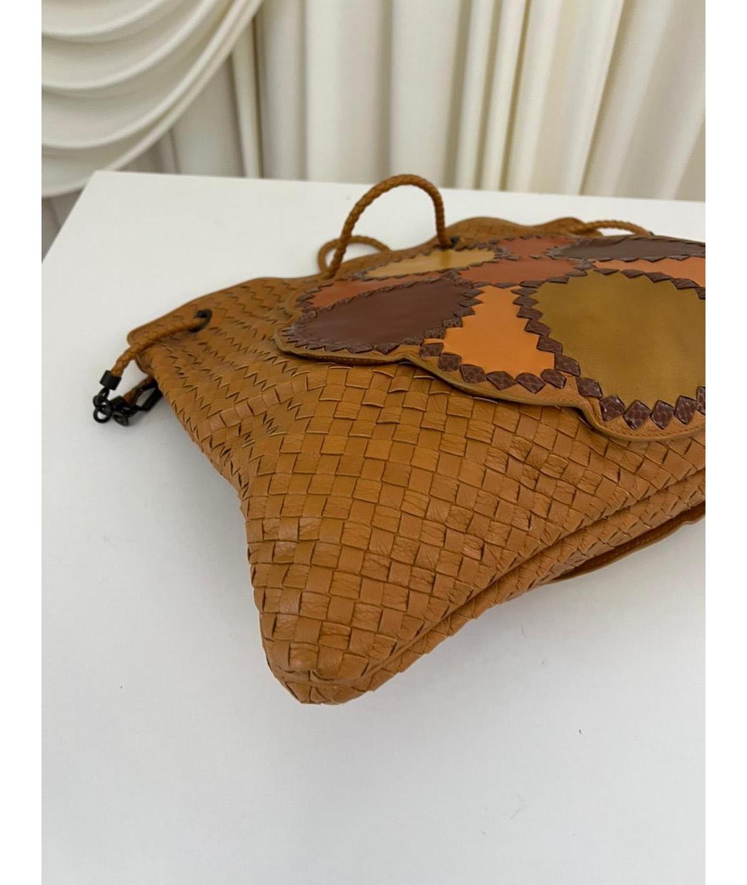 BOTTEGA VENETA Коричневая сумка тоут, фото 7