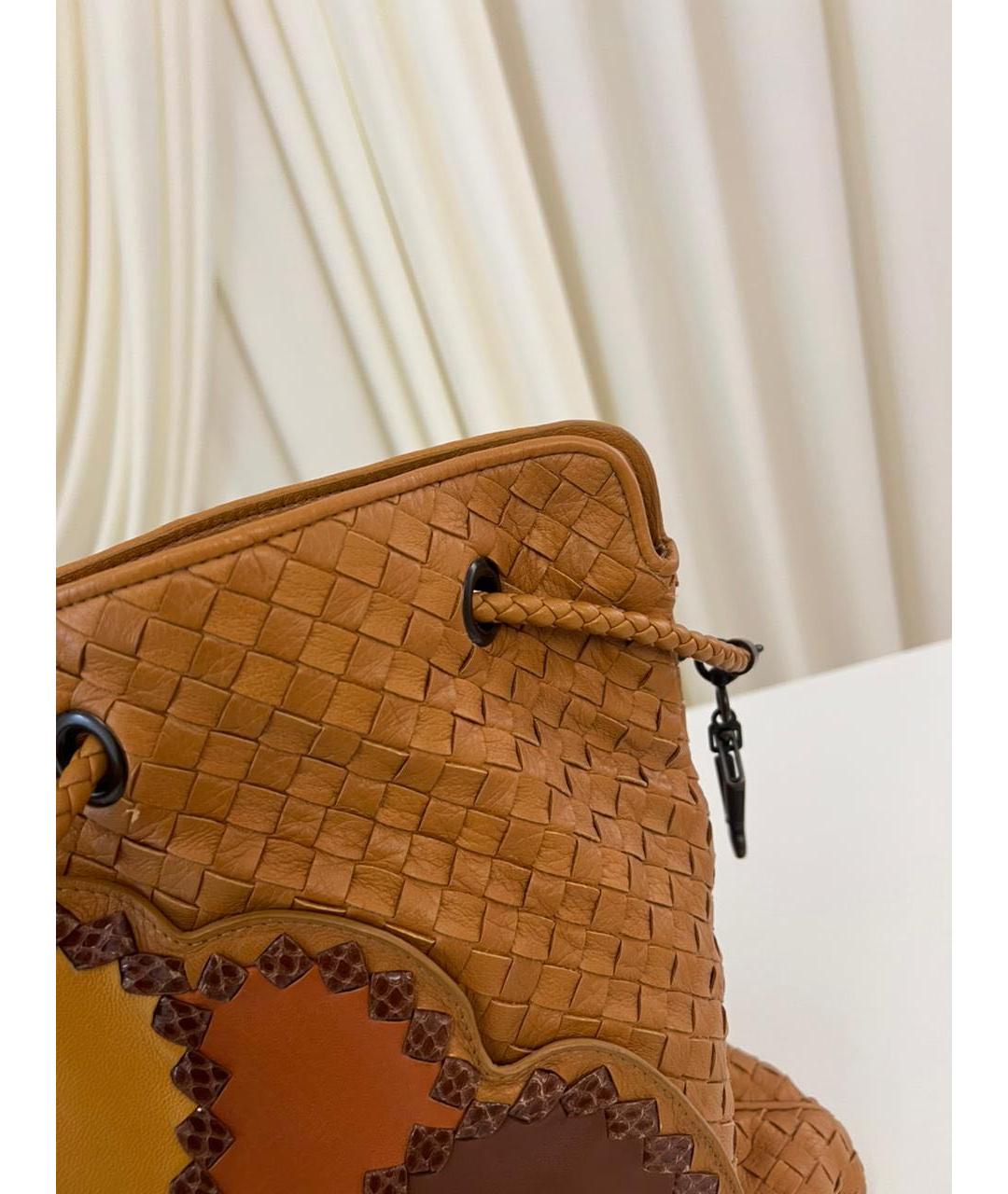 BOTTEGA VENETA Коричневая сумка тоут, фото 4