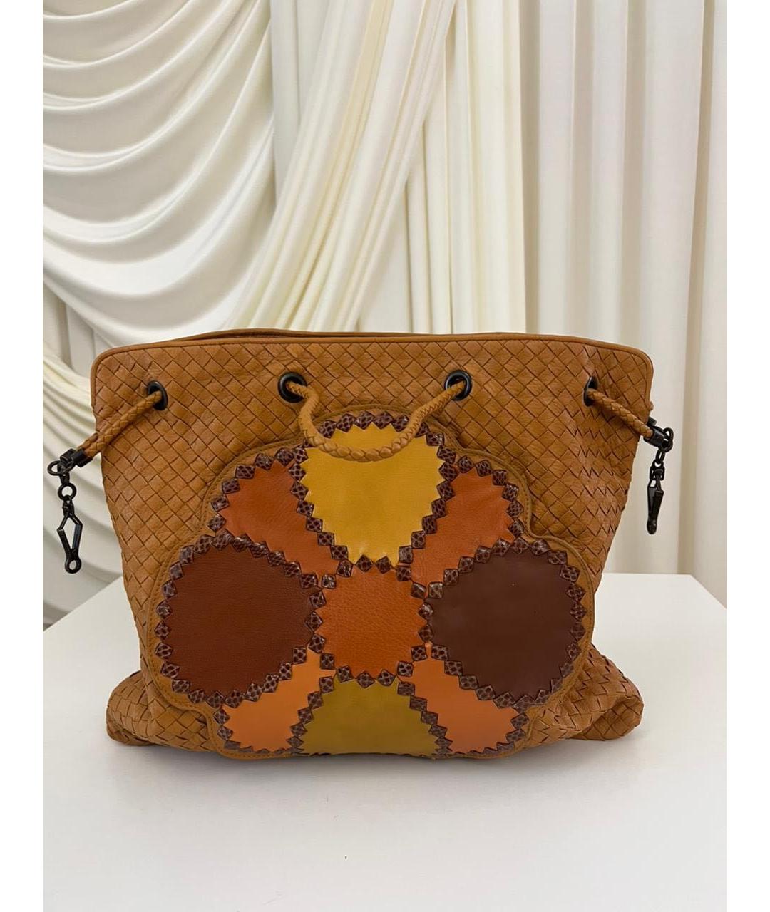 BOTTEGA VENETA Коричневая сумка тоут, фото 9