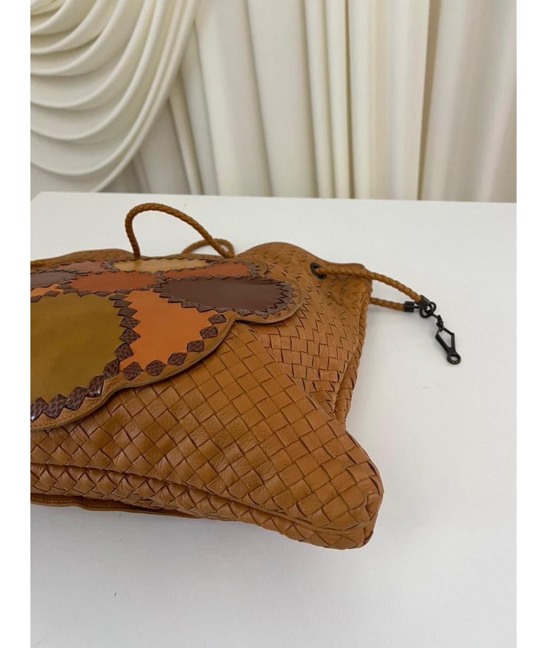 BOTTEGA VENETA Коричневая сумка тоут, фото 6