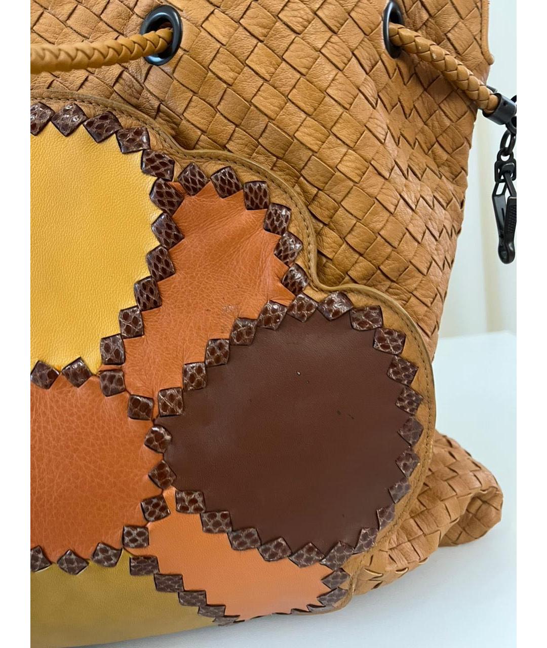 BOTTEGA VENETA Коричневая сумка тоут, фото 2