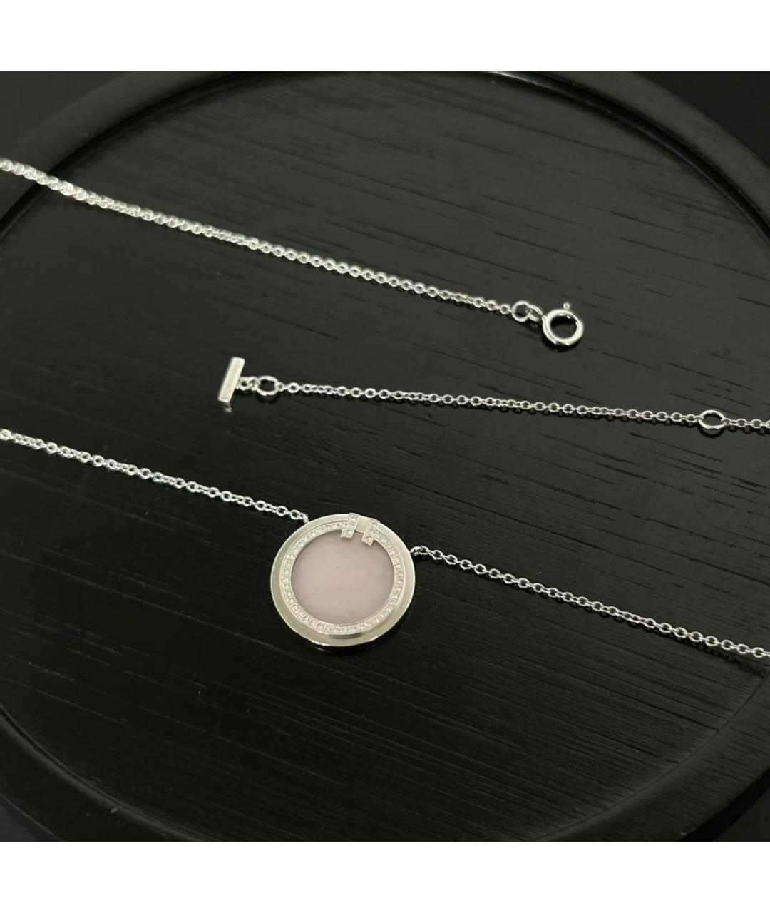 TIFFANY&CO Серебряное колье из белого золота, фото 2